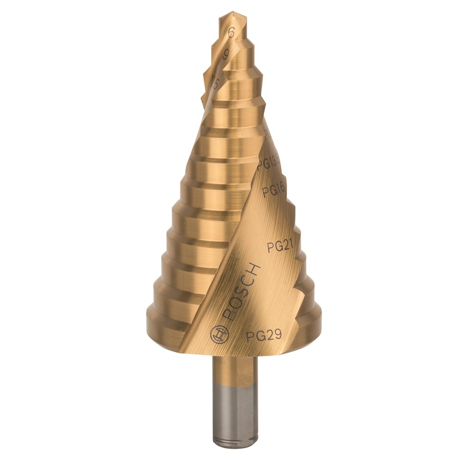 Bohrer & Bits - Bosch TRINBOR 6-37MM HSS-TIN - 2608587435