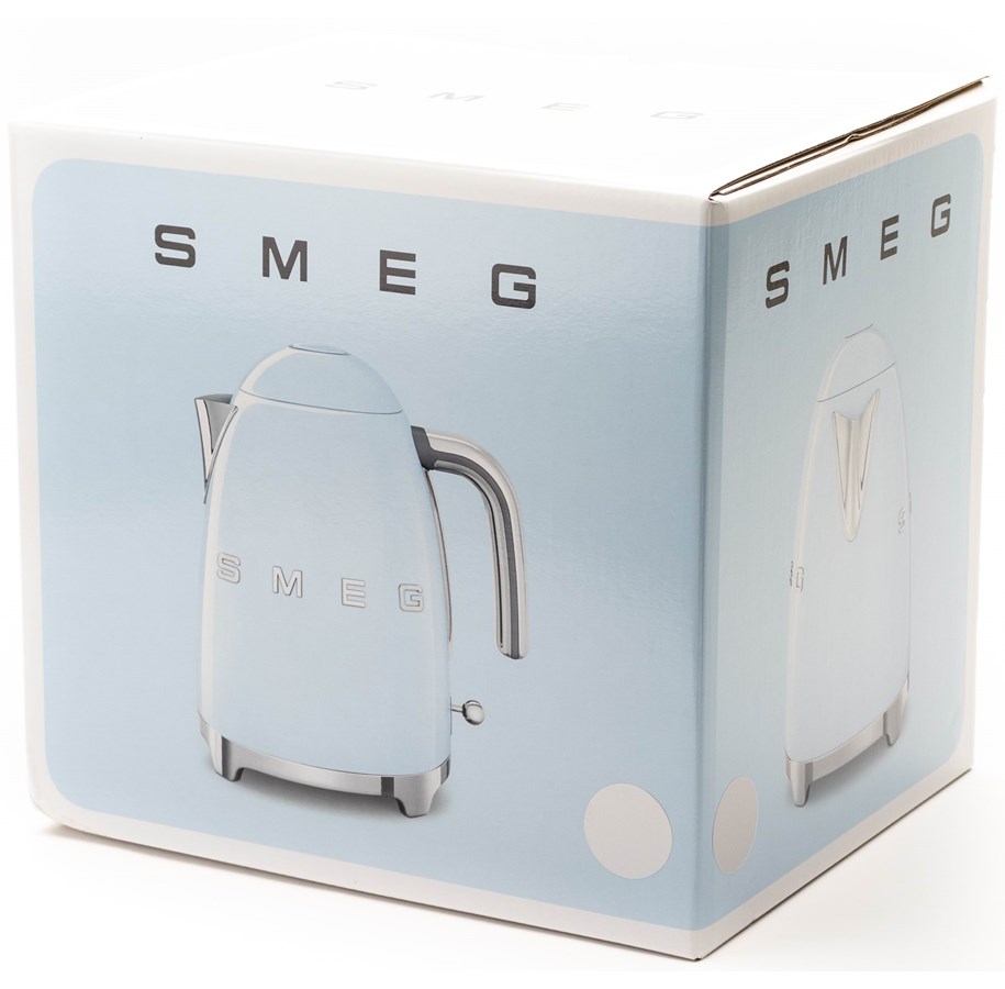 Wasserkocher - SMEG Wasserkocher 50's Style - Poliert Rostfreiem Stahl - 2400 W - KLF03SSEU