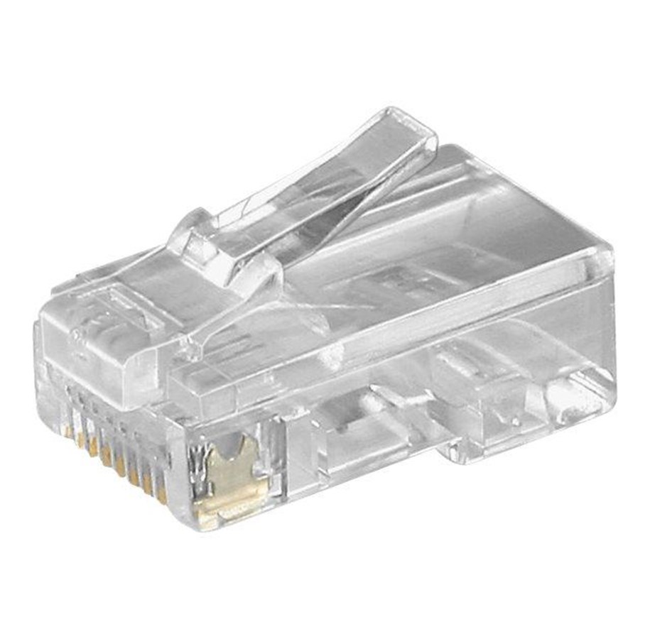 Netzwerk - Kabel - Pro goobay - RJ45 stik - 10pcs - Transparent - 4040849502521