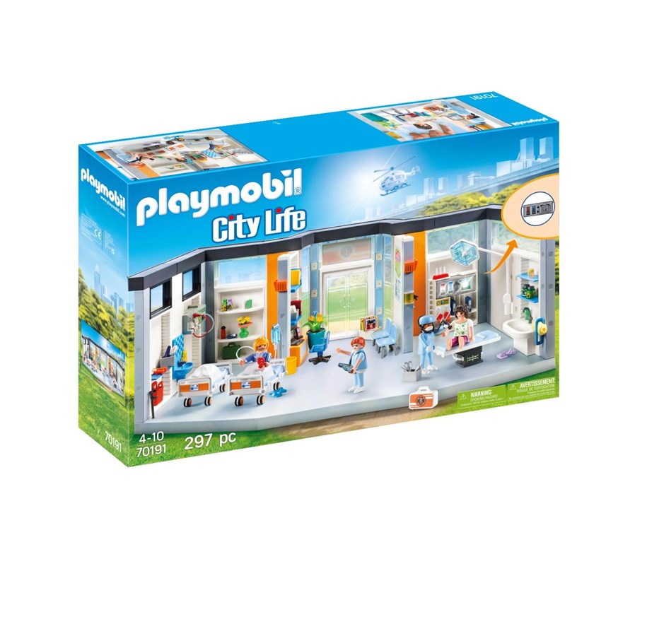 Figuren - Playmobil Furnished Hospital Wing - 70191
