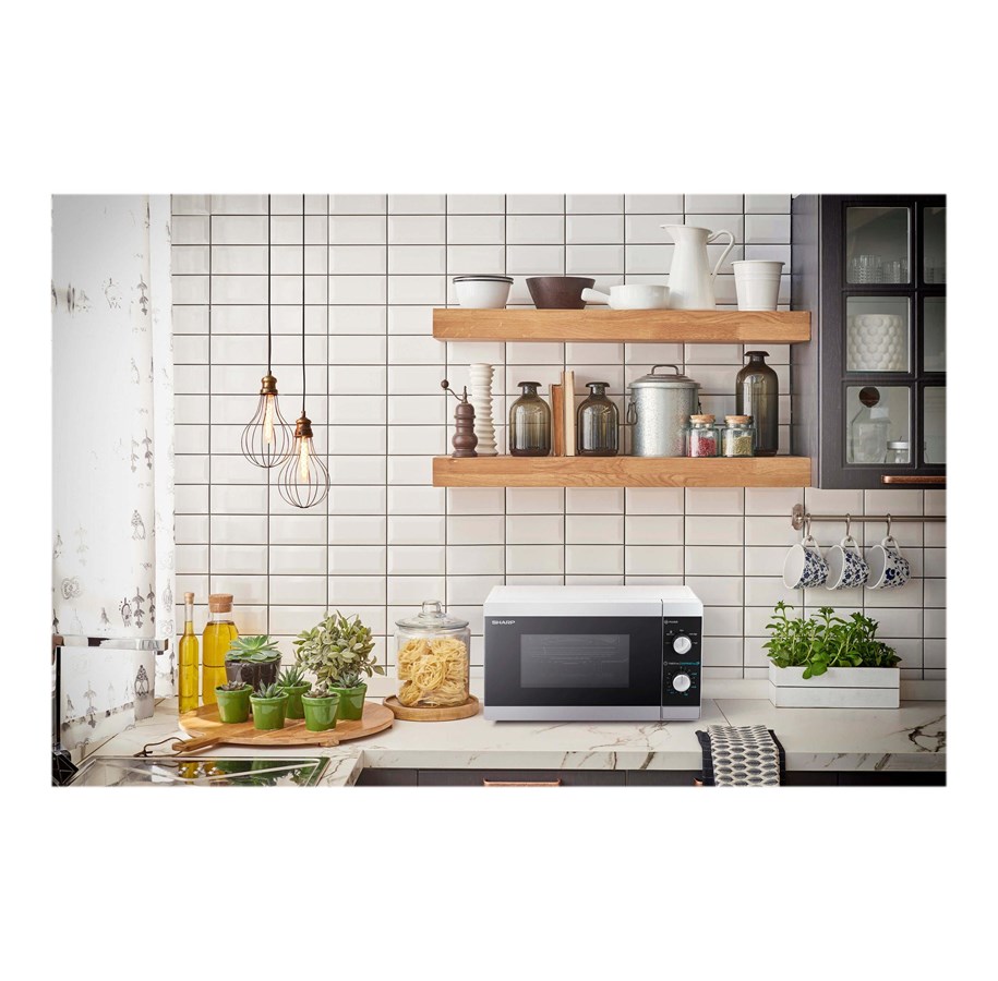 Mikrowellen-/Miniofen - Sharp YC-MS01E-S - microwave oven - freestanding - YC-MS01E-S
