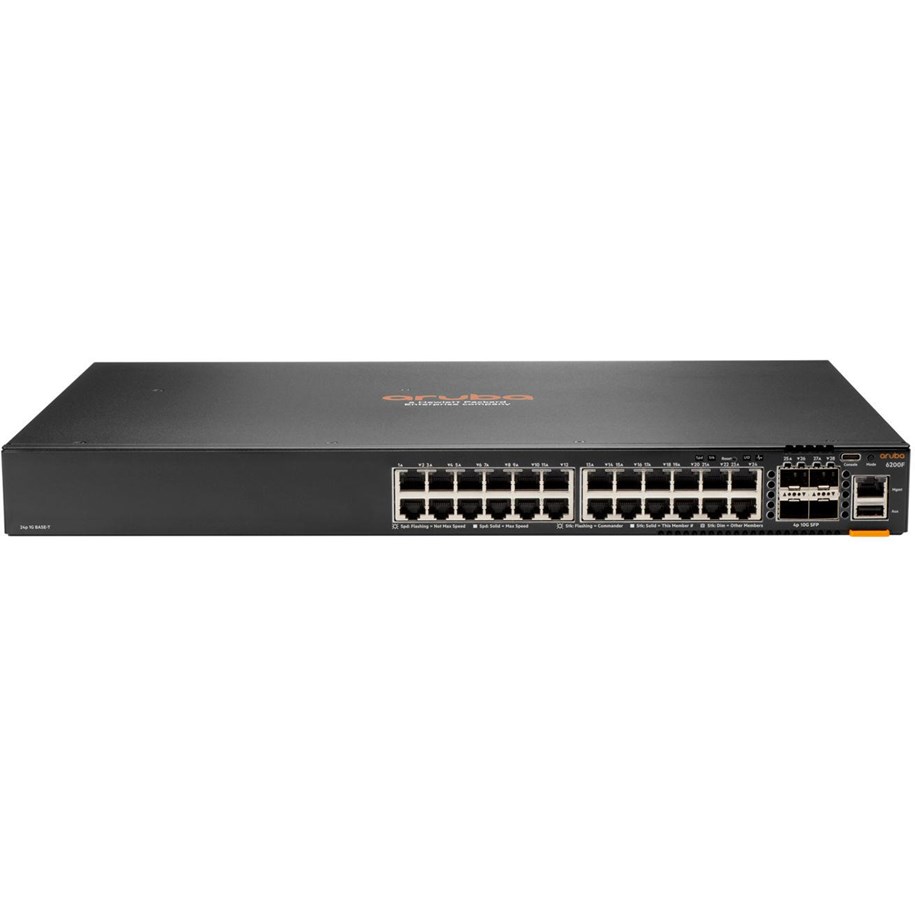 Switches - HP E Aruba 6200F 24G 4SFP+ Switch - JL724A#ABB