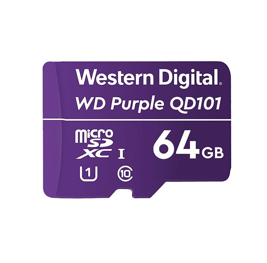 Speicherkarten - WD Purple SC Ultra Endurance microSD - 64GB - WDD064G1P0C