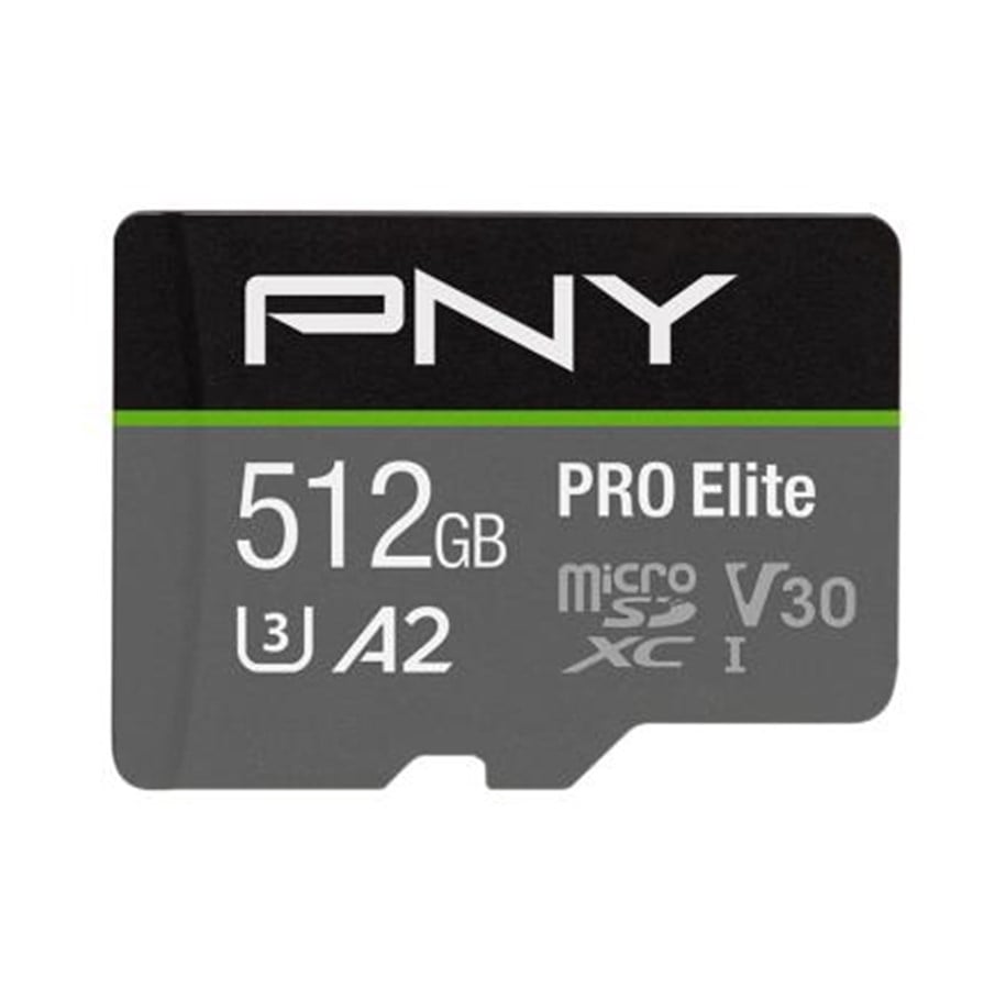 Speicherkarten - PNY PRO Elite MicroSD/SD - 100MB/s - 512GB - P-SDUX512U3100PRO-GE