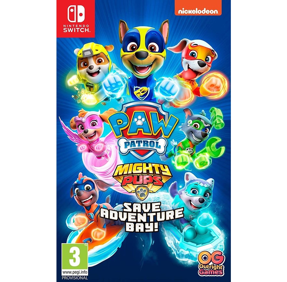 Spiele - Paw Patrol: Mighty Pups Save Adventure Bay - Nintendo Switch - Action - PEGI 3 - 5060528033480