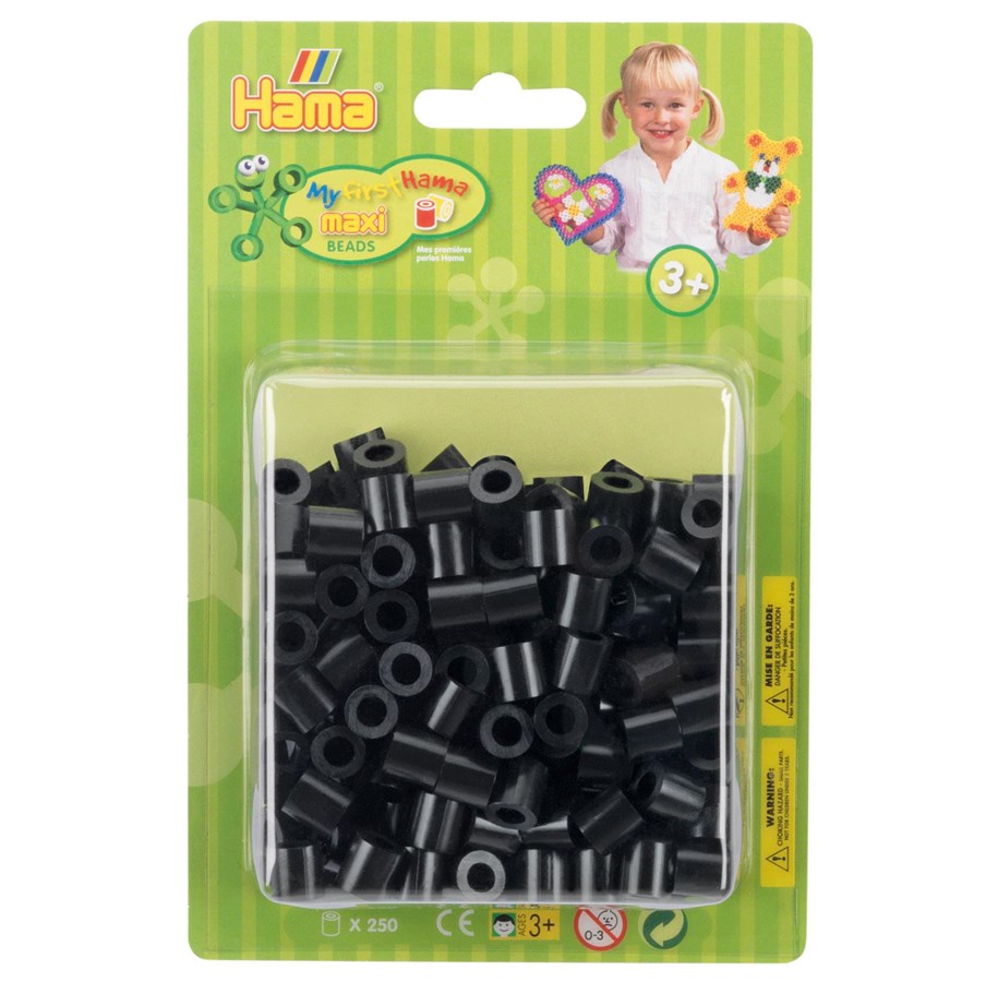 Kreativ-Spiele - Hama Ironing beads Maxi -  black 250 pcs - 8518