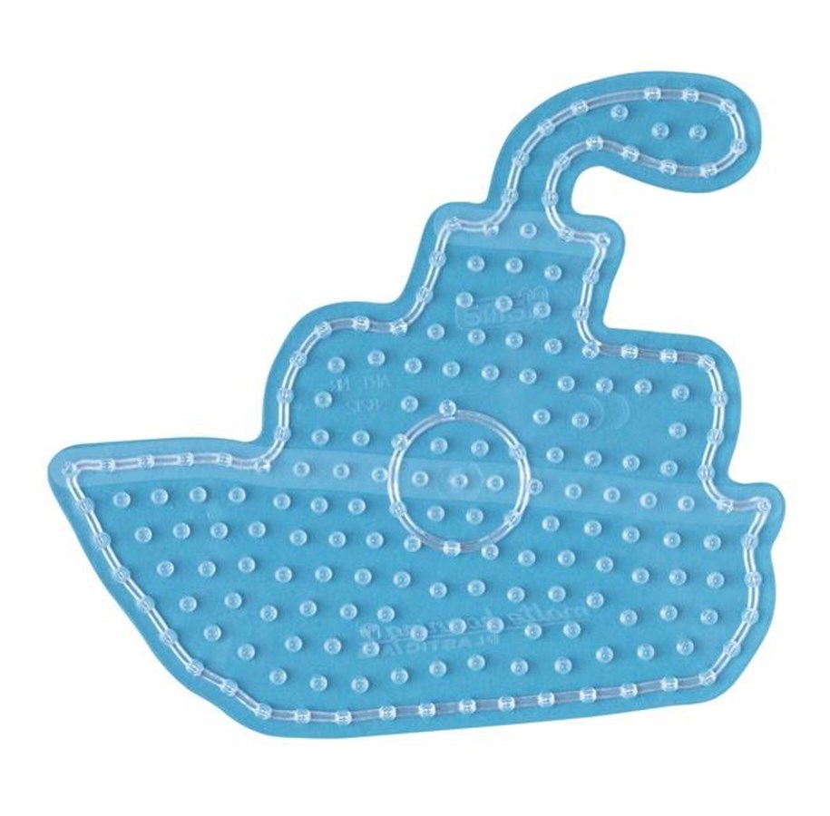 Kreativ-Spiele - Hama Ironing Beads Pegboard Maxi-Boat - 8212