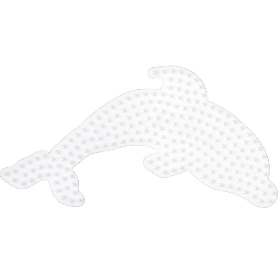 Kreativ-Spiele - Hama Ironing Beads Plate-Dolphin - 300