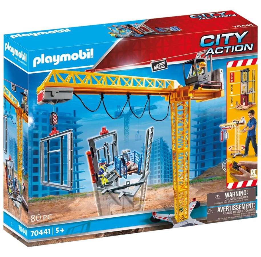 Playmobil - Playmobil City Action - Crane - 70441