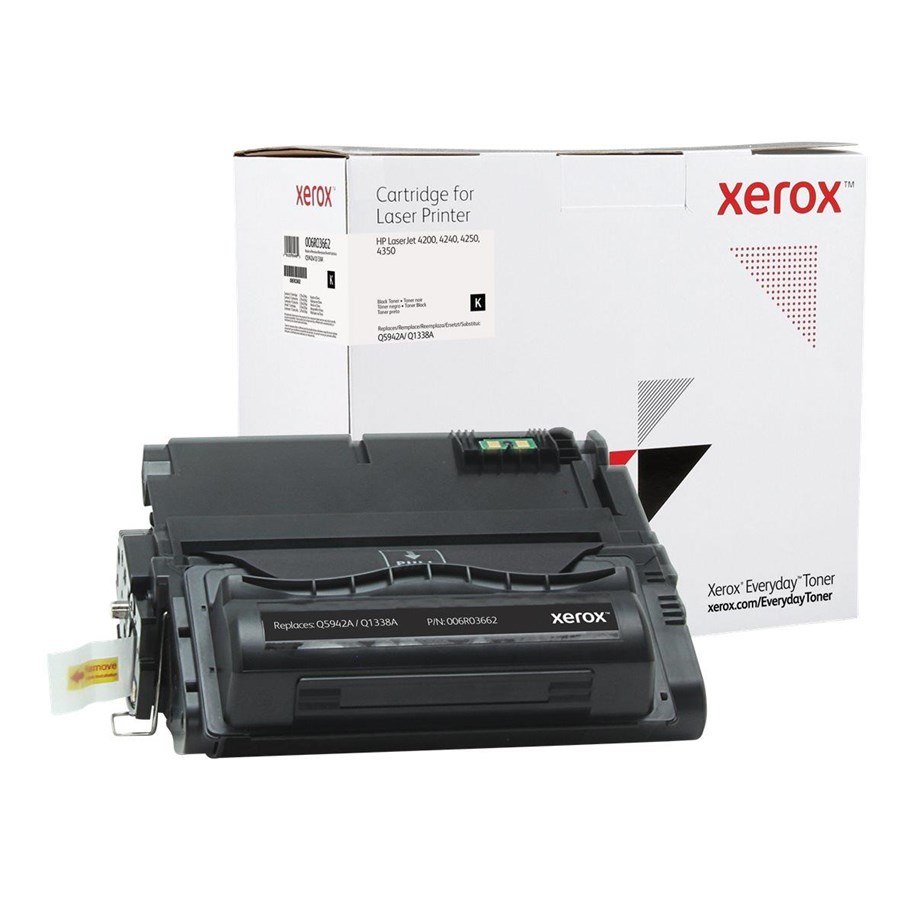 Druckerzubehör - Tinte & Toner - Xerox 006R03662 / Alternative to HP 38A - Q5942A/Q1338A  Black Toner - 006R03662