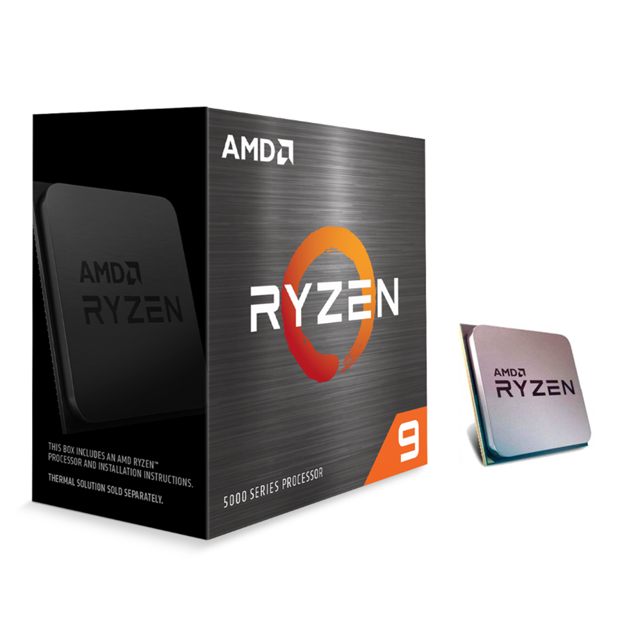 CPU - AMD Ryzen 9 5900X CPU - 12 Kerne - 3.7 GHz - AMD AM4 - AMD Boxed (ohne Kühler) - 100-100000061WOF