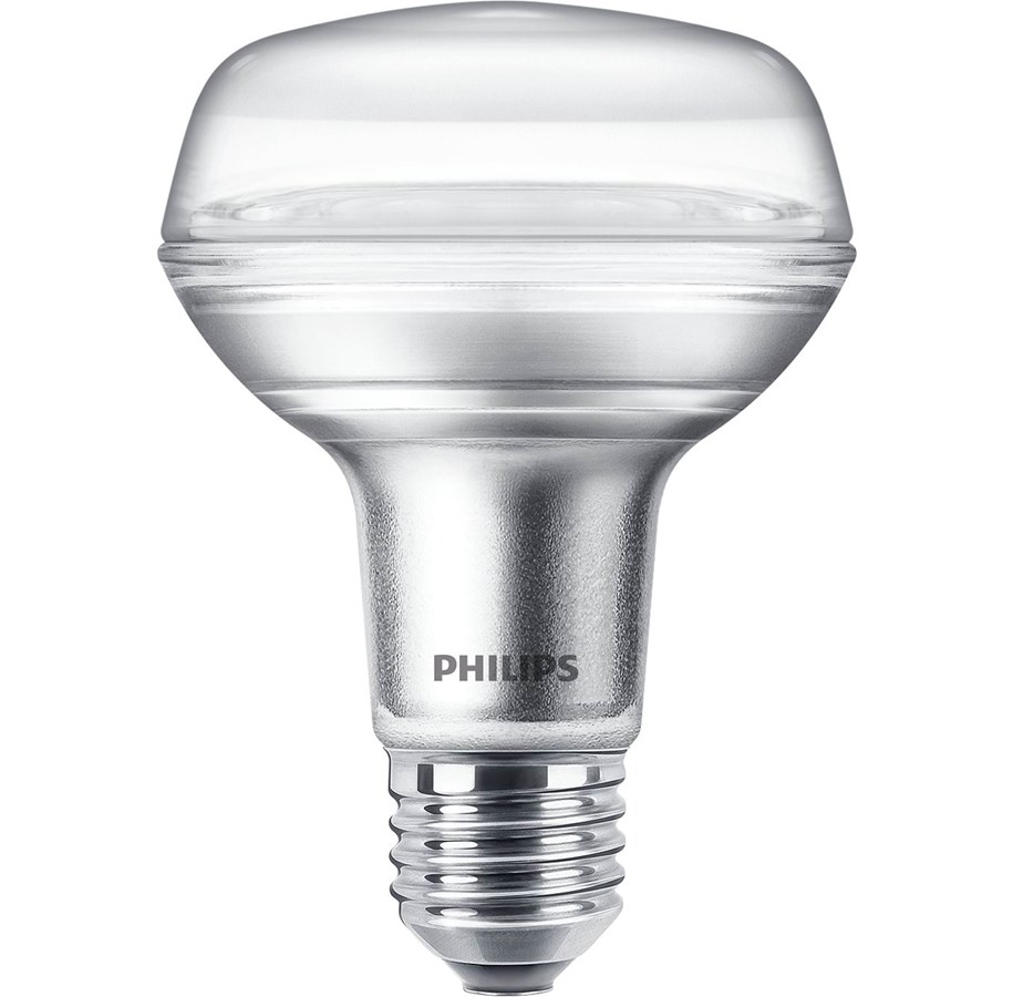 LED-Birnen - Philips LED-Lampe Reflektor R80 8W/827 (100W) 36° E27 - 929001891603