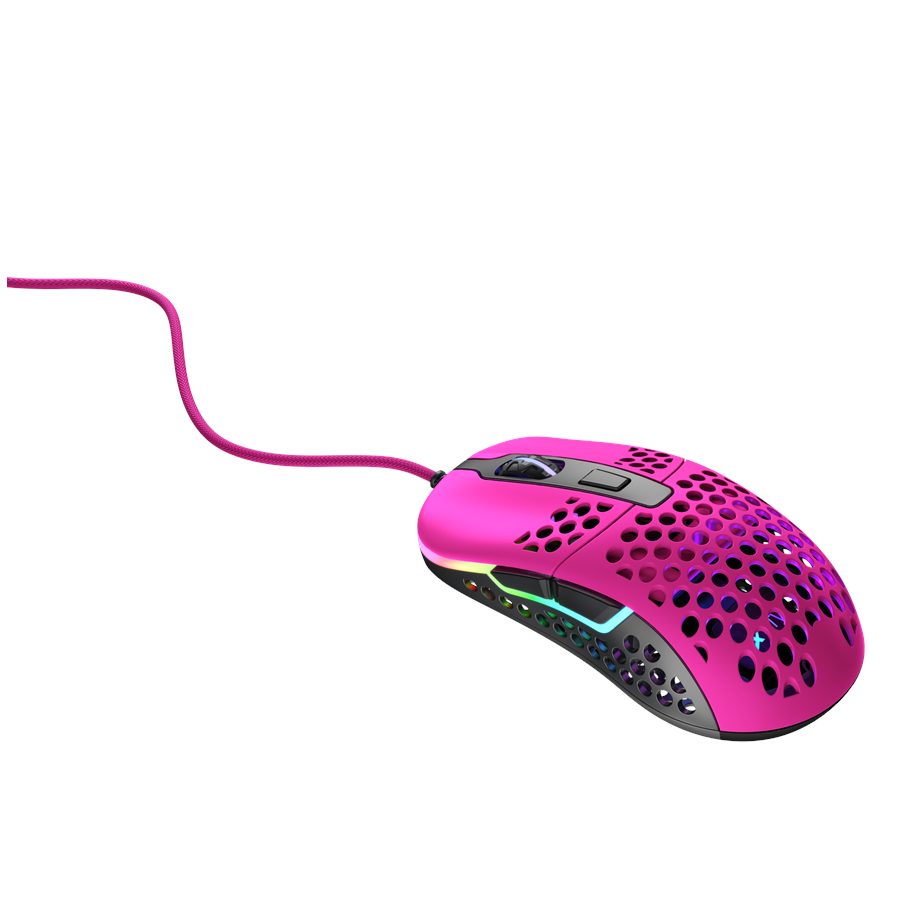 Maus - Xtrfy M42 RGB - Pink - Gaming Maus (Pink mit RGB) - M42-RGB-PINK