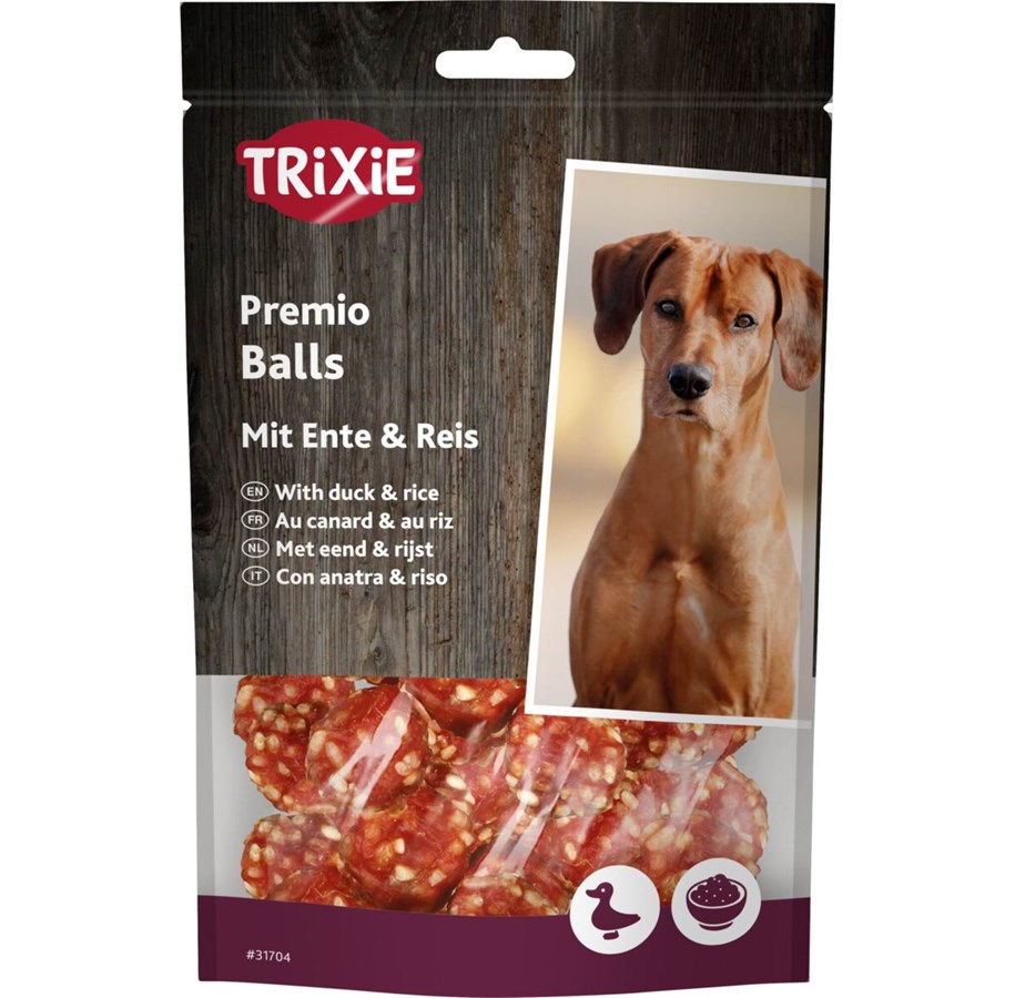 Hunde - Trixie Hundeleckerli Premio Fleischbällchen mit Ente & Reis 80g - 31704
