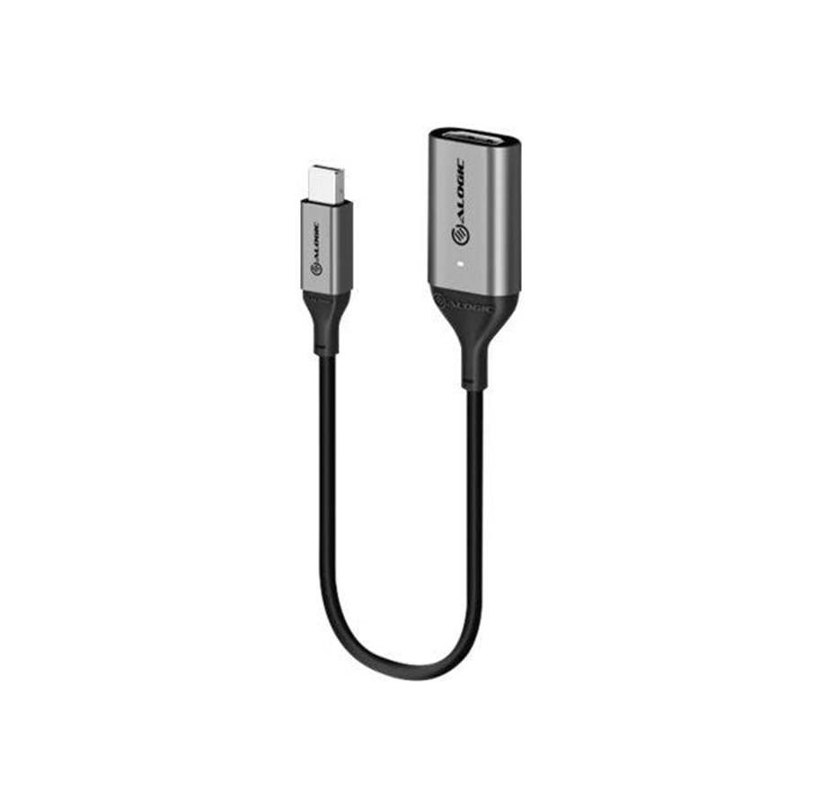 Display Kabel - ALOGIC Ultra Mini DisplayPort 1.4 to HDMI Adapter 4K @60Hz ACTIVE 20cm - ULMDPHDA-SGR