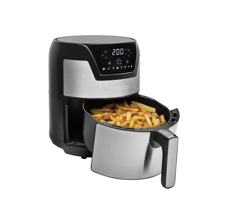 Fritteusen - Princess Digital Aerofryer XXL - hot air fryer - silver - 01.182026.01.001