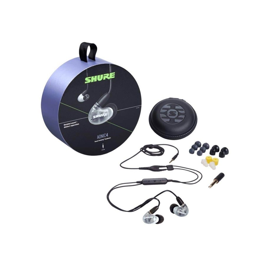 Kopfhörer/Headsets - Shure AONIC 4 - White - SE42HYW+UNI-EFS