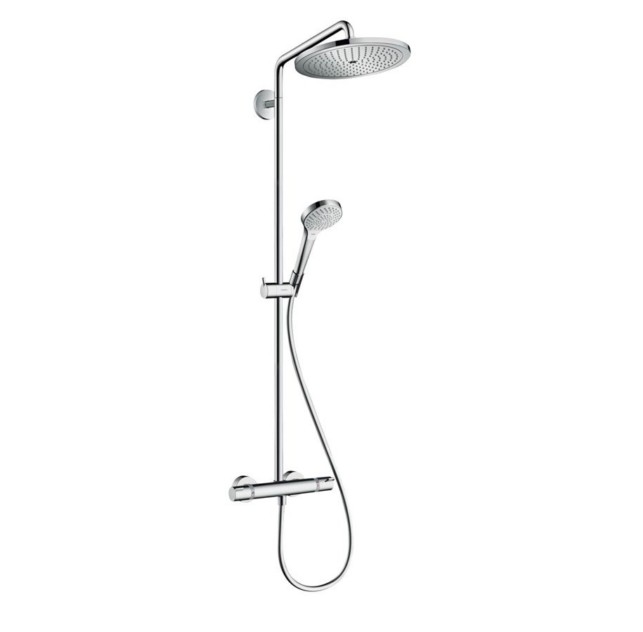 Dusch- und Montagezubehör - Hansgrohe croma 160 1jet showerpipe - 27135000