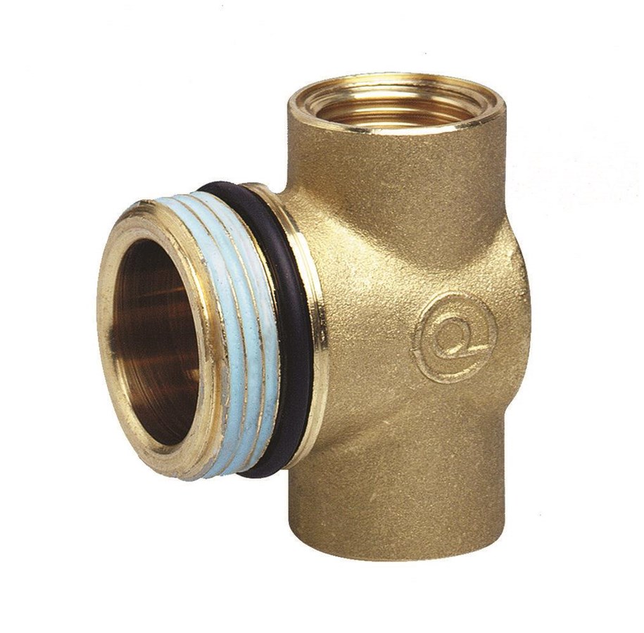 Fußbodenheizung - Pettinaroli End coupling for linear manifolds 1 x 12 x 38 - 070M-843