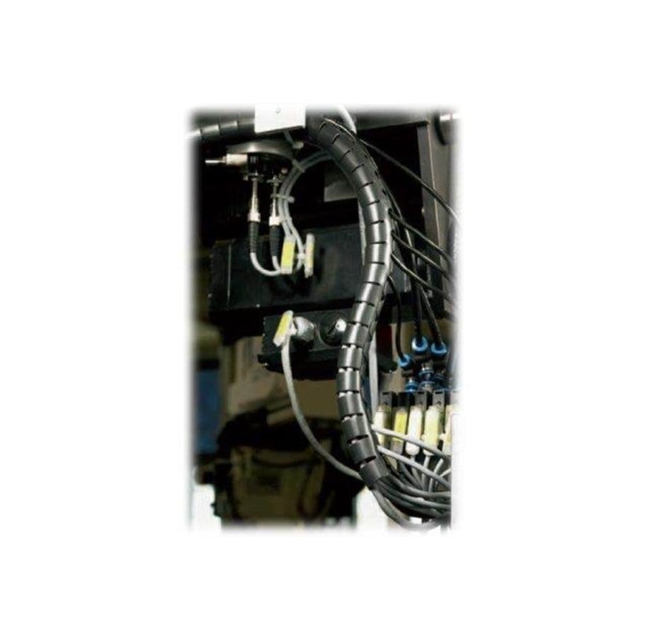 Kabelkanal / Kabelschlauch - HellermannTyton Helawrap 25 bk 25m - 161-64401