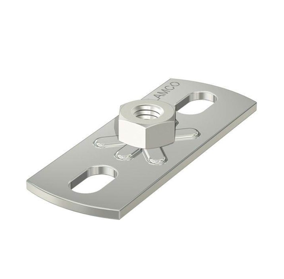 Rohraufhängung und Kupplungen - Flamco Back plates gp 10 - 80 x 30  st - 39446