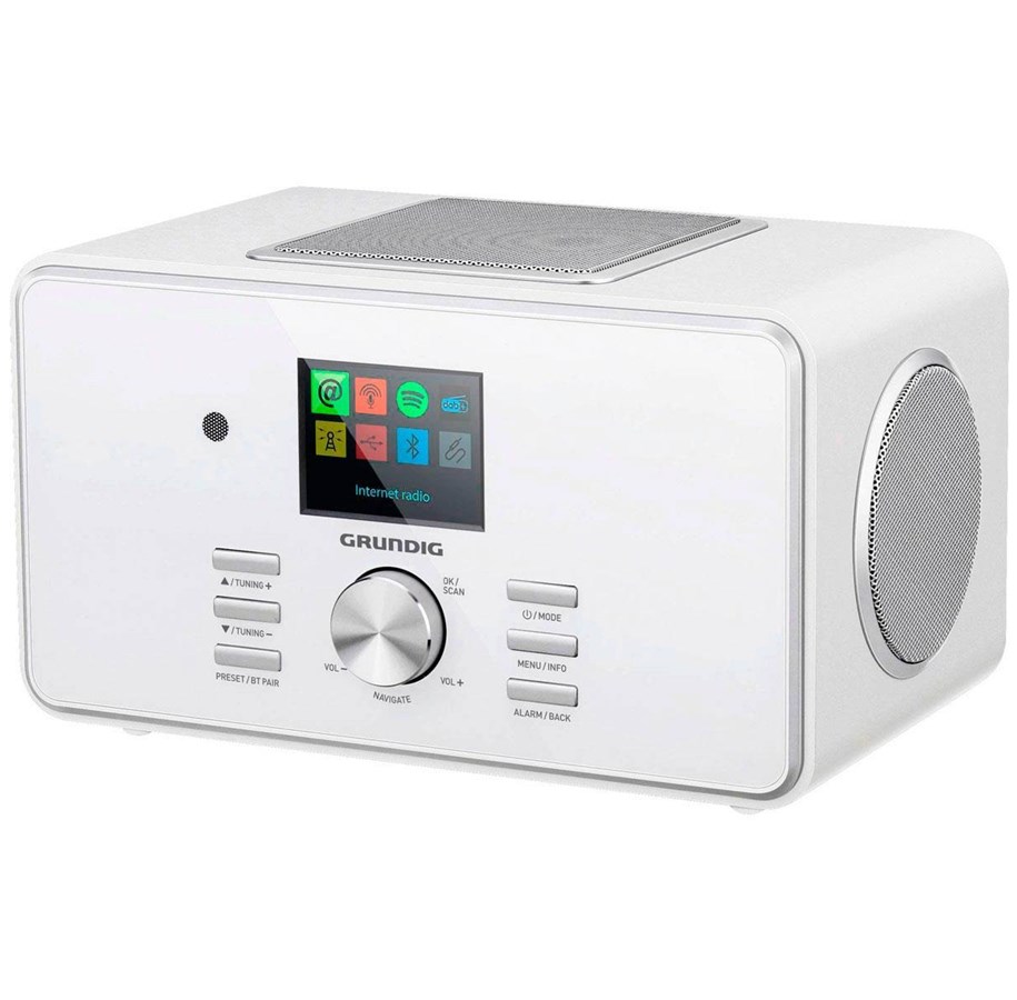 Streamingeinheiten - Grundig DTR 6000 X Digital Radio White - GIR1080