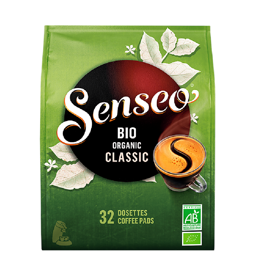 Philips Senseo coffee pads Classic Organic 32 pcs Auf Lager