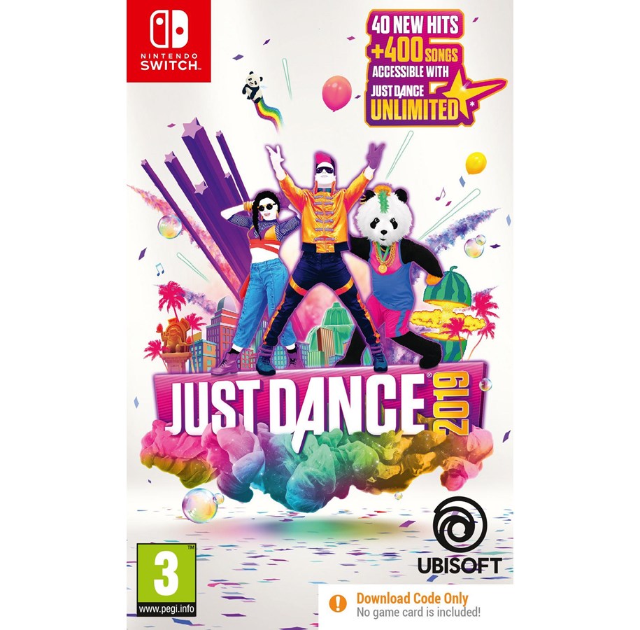 Spiele - Just Dance 2019 (Code in a Box) - Nintendo Switch - Musik - PEGI 3 - 3307216176541
