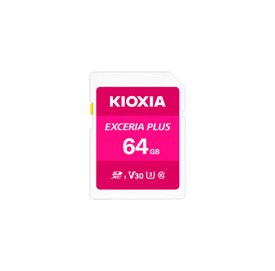 Speicherkarten - Kioxia EXCERIA Plus SD - 98MB/s - 64GB - LNPL1M064GG4