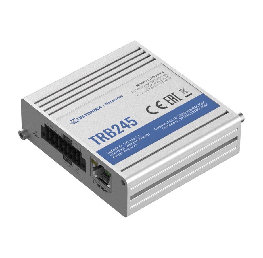 Netzwerkgeräte - Teltonika TRB245 Industrial M2M LTE Gateway - TRB245000000