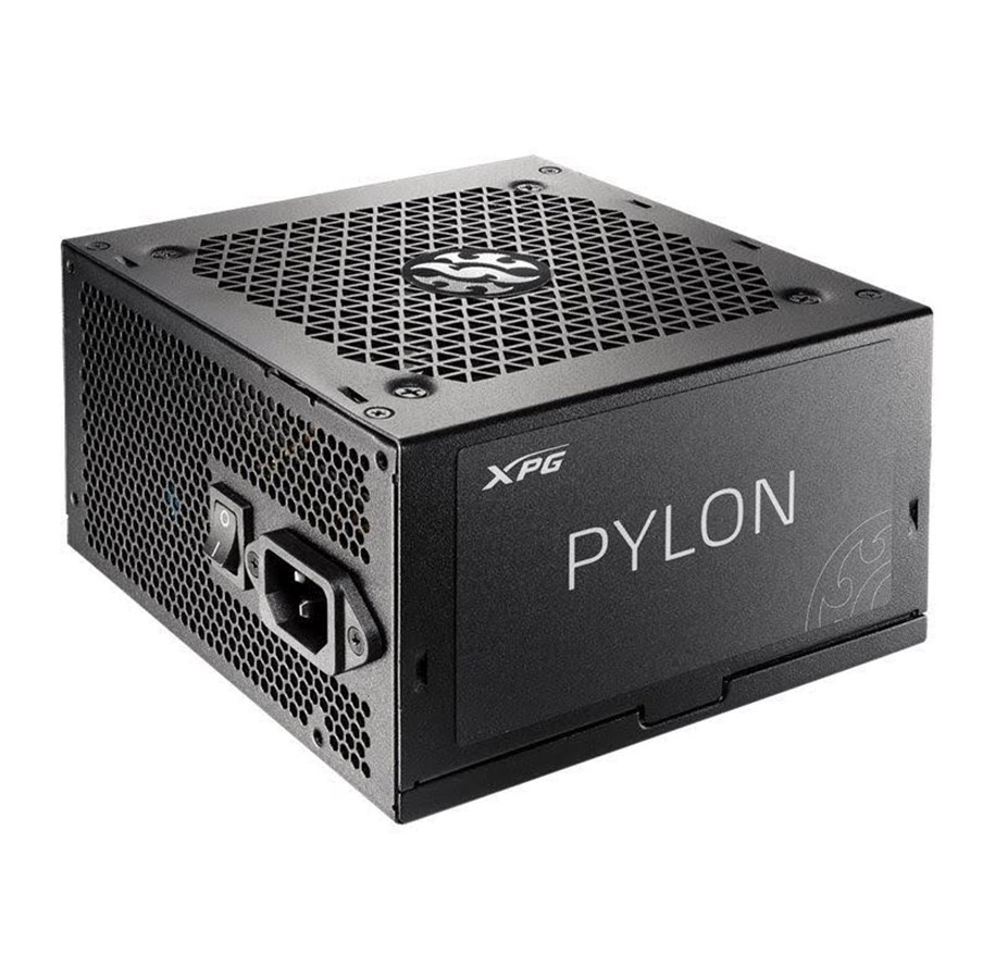 Netzteile - A-Data XPG PYLON Netzteile - 550 Watt - 120 mm - ATX - 80 Plus Bronze zertifiziert - PYLON550B-BKCEU