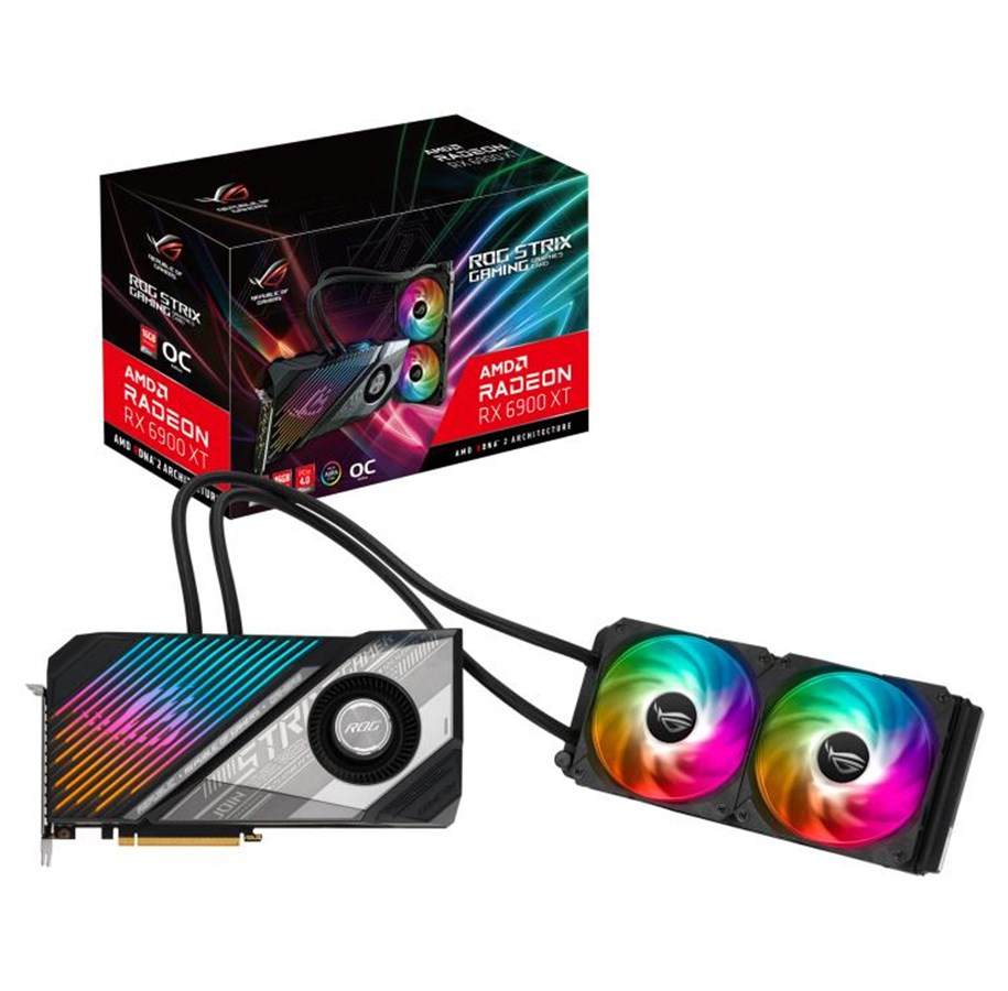Grafikkarte - ASUS Radeon RX 6900 XT OC - 16GB GDDR6 RAM - Grafikkarte - 90YV0GF0-M0NM00