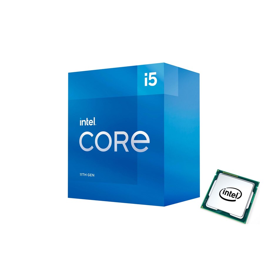 CPU - Intel Core i5-11400 Rocket Lake CPU - 6 Kerne - 2.6 GHz - Intel LGA1200 - Intel Boxed (mit Kühler) - BX8070811400