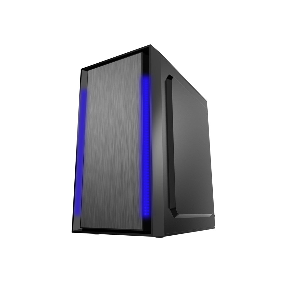 Gehäuse - Gembird FORNAX-960B - tower - micro ATX - Gehäuse - Miditower - Schwarz - CCC-FORNAX-960B