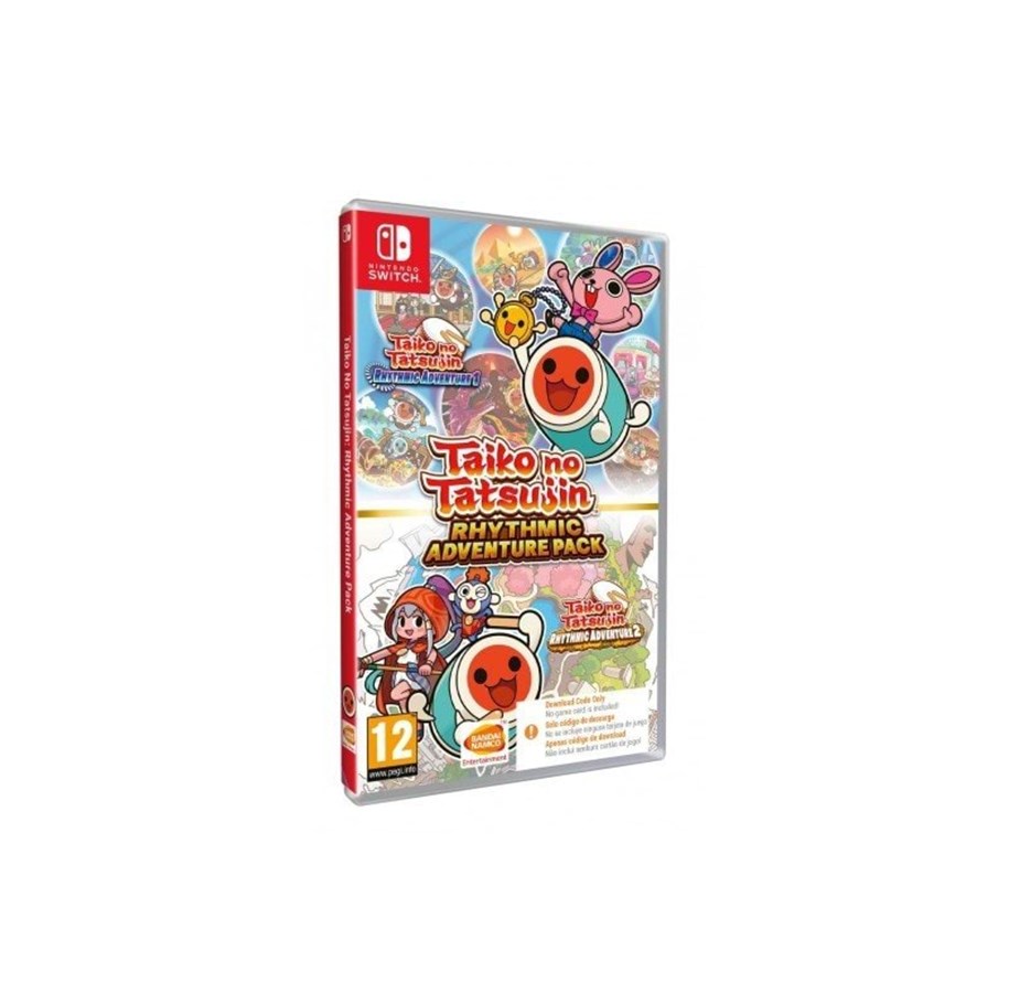 Spiele - Taiko no Tatsujin: Rhythmic Adventure Pack (Code In a Box) - Nintendo Switch - Musik - PEGI 12 - 3391892013276
