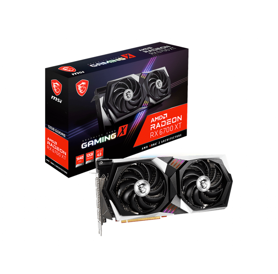 Grafikkarte - MSI Radeon RX 6700 XT GAMING X - 12GB GDDR6 RAM - Grafikkarte - RX 6700 XT GAMING X 12G