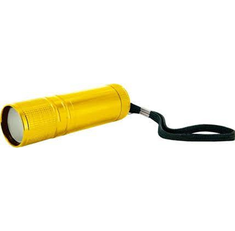 Taschenlampen und Scheinwerfer - Schwaiger Mini Flashlight COB 90 Lumen yellow - TLED200P531