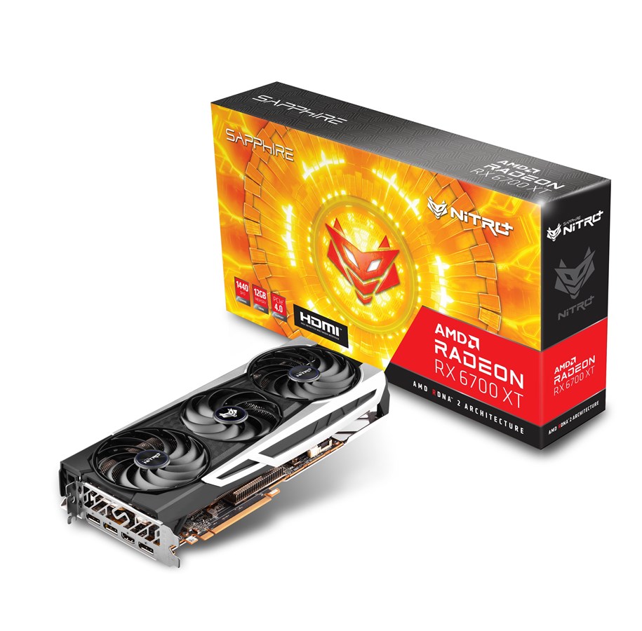 Grafikkarte - Sapphire Radeon RX 6700 XT NITRO+ - 12GB GDDR6 RAM - Grafikkarte - 11306-01-20G