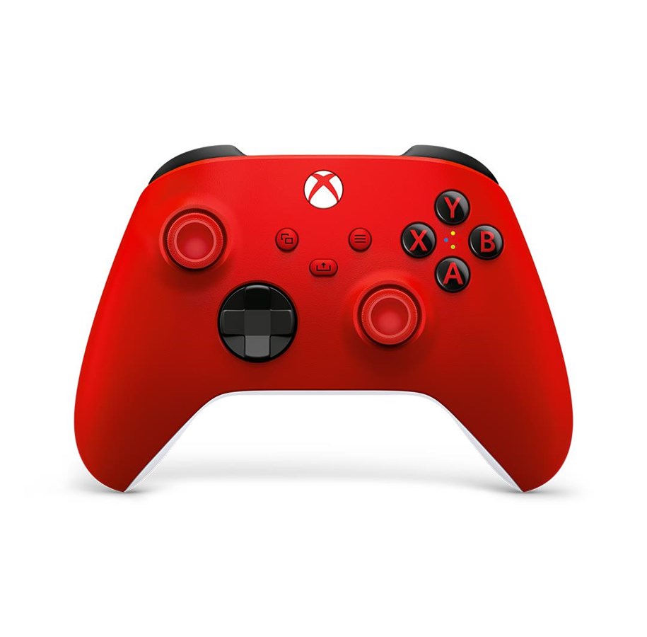Gaming Zubehör - Microsoft Xbox - Pulse Red - Wireless Controller - Microsoft Xbox One - QAU-00012