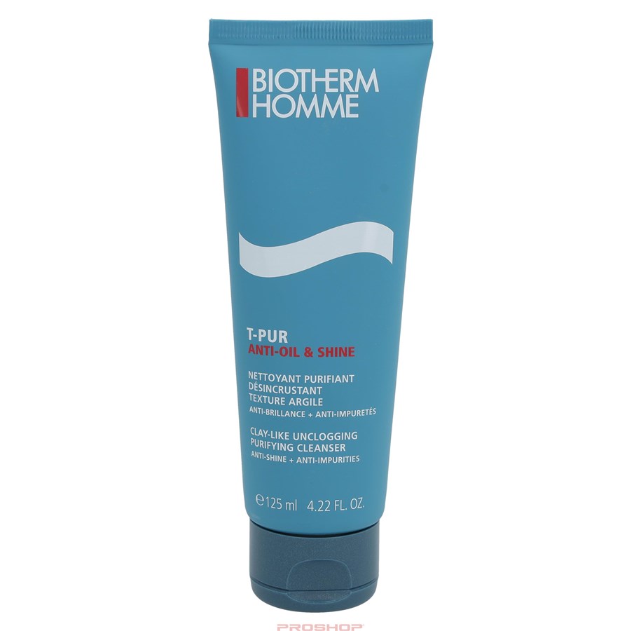 Gesichtspflege - Biotherm Homme T-Pur Anti Oil & Shine Cleanser - 3605540791776