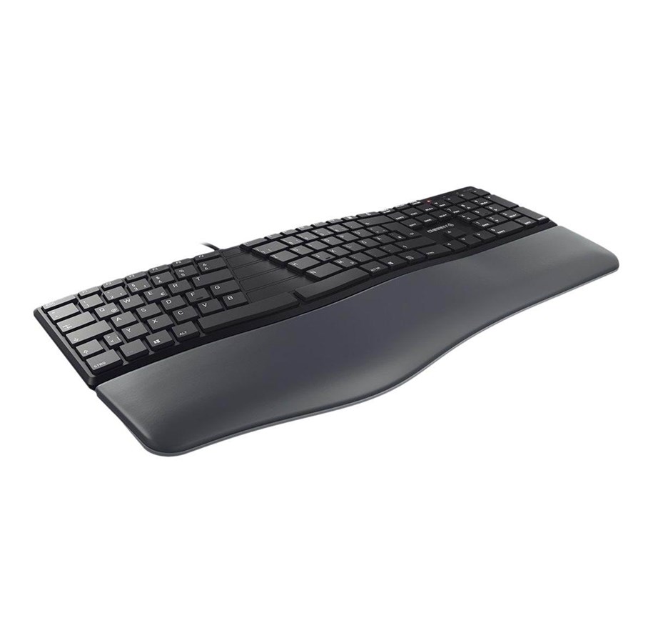 Tastaturen - Cherry KC 4500 ERGO - Tastatur - Belgien - Schwarz - JK-4500BE-2