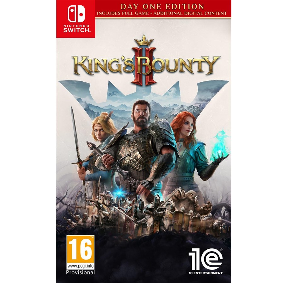 Spiele - King's Bounty II - Day One Edition - Nintendo Switch - Strategie - PEGI 16 - 4020628692278