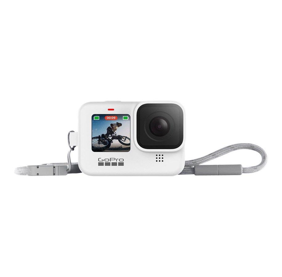 Kamerataschen - GoPro Camera Sleeve + Lanyard - White - ADSST-002