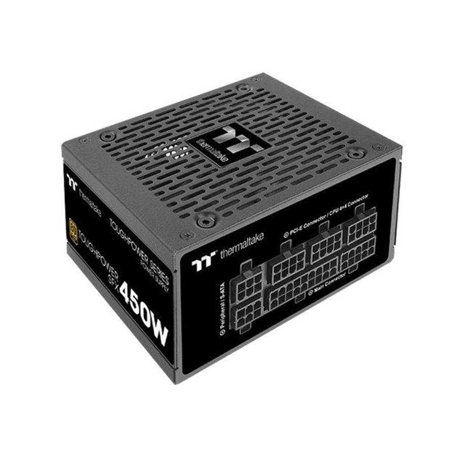 Netzteile - Thermaltake ToughPower SFX SFX-450AH8FKG Netzteile - 450 Watt - 90 mm - 80 Plus Gold zertifiziert - PS-STP-0450FNFAGE-1