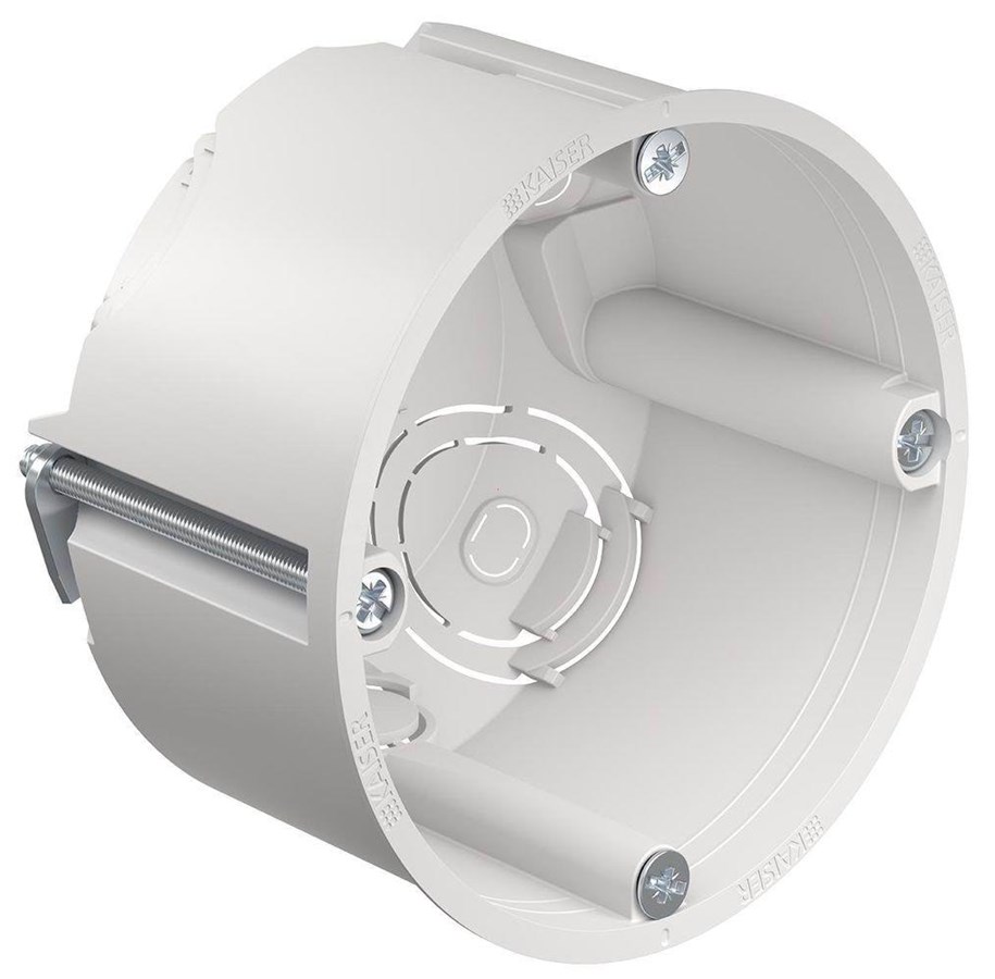 Schaltereinheiten - Kaiser One-gang box ø68mm d49mm hf 9063-78 - 9063-78