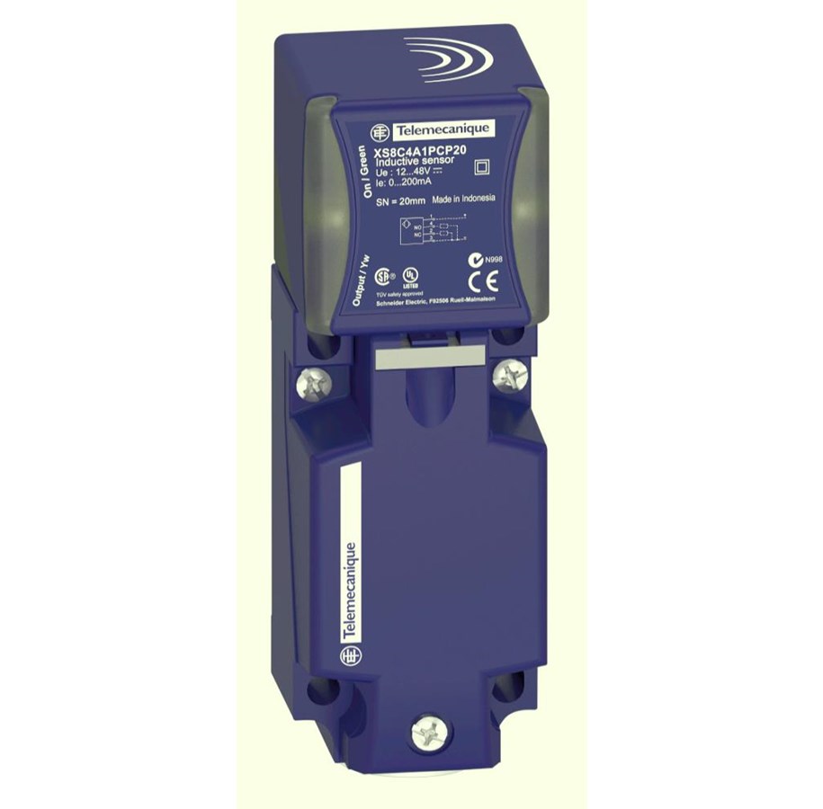 Sensortechnik - TELEMECANIQUE SENSORS Inductive sensor rect 40x40x117 24 240v - XS8C4A1MPP20