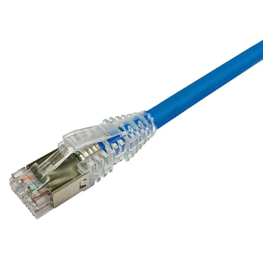 Kupferverkabelung - Netconnect Patchcord cat6a s/ftp lszh 2m blue - NPC6ASZDB-BL002M