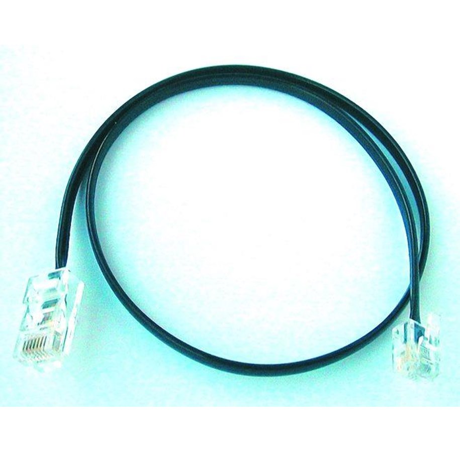 Handys - Anderes Zubehör - VMC Telepatch cable black rj11-rj45 2m - VMC21102