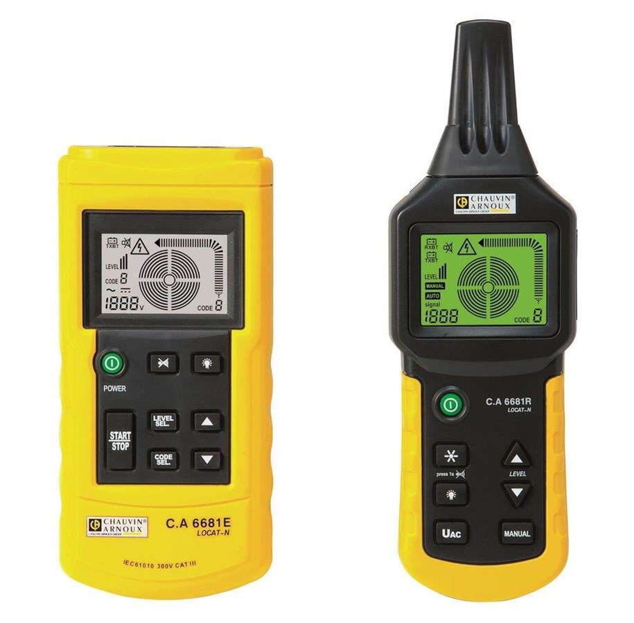 Instrumente - Elma Instruments C.a 6681 locat-n cable and metal-pipe detector - 3760171417911