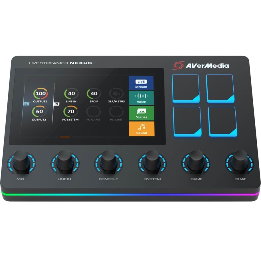 Kopfhörer/Headsets - AverMedia Live Streamer AX310 - 61AX310000AB